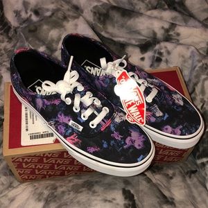 Floral Authentic Vans